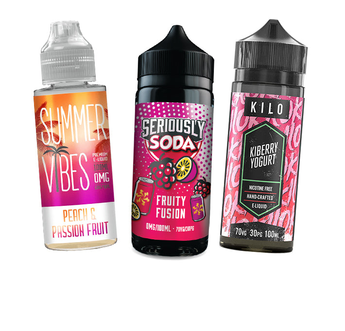 Explore over 1500 of the best E-Liquids from leading vape liquid brands 