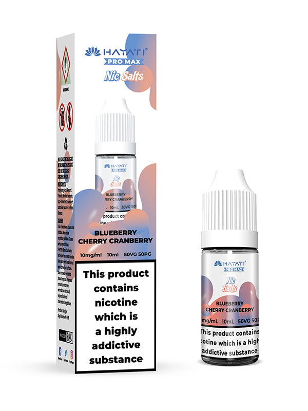 Hayati Pro Max Blueberry Cherry Cranberry Nic Salt E-Liquid 10ml NYKecigs