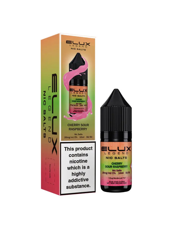 Elux Legend Cherry Sour Raspberry Nic Salt E-Liquid