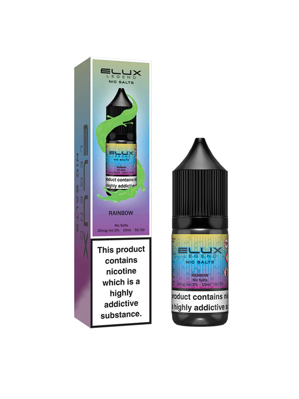 Elux Legend Rainbow Nic Salt E-Liquid 10ml NYKecigs.com