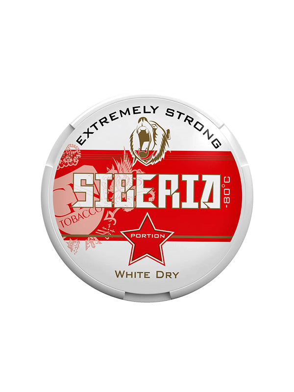 SIBERIA Red -80 Degrees White Dry Portion 43mg