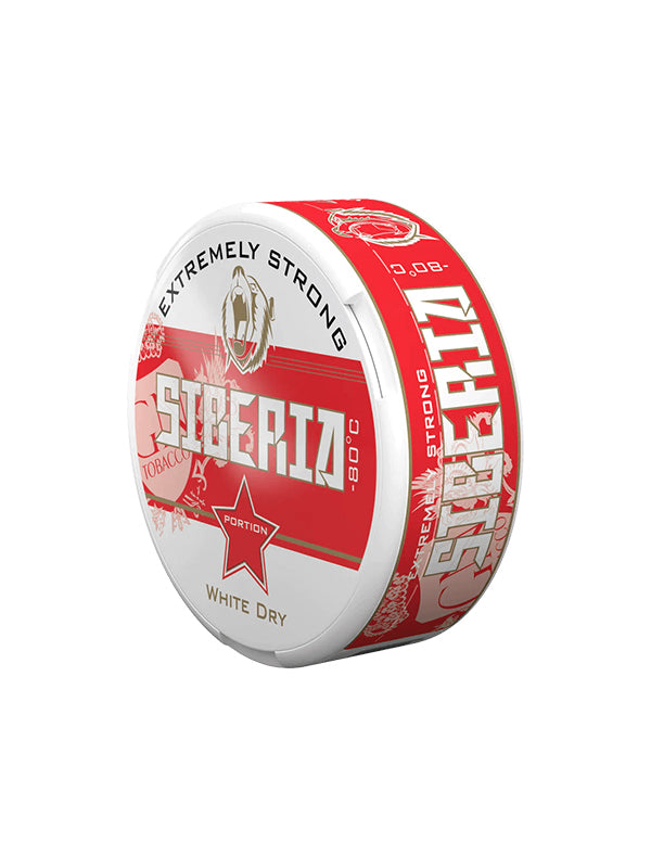 SIBERIA Red -80 Degrees White Dry Portion 43mg