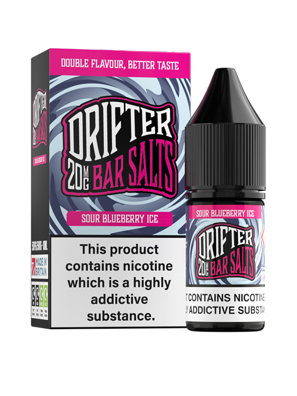 Sour Blueberry Ice Drifter Bar Salts E-Liquid