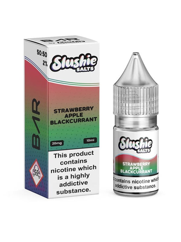 Strawberry Apple Blackcurrant Slushie Bar Salts 10ml NYKEcigs The Gourmet Vapor Shop