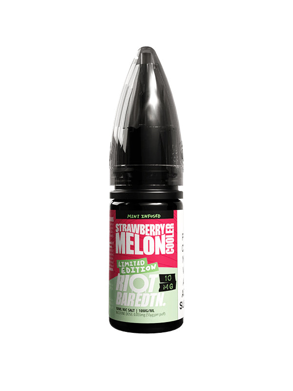 Strawberry Melon Cooler Riot Nic Salt E-Liquid - NYKecigs