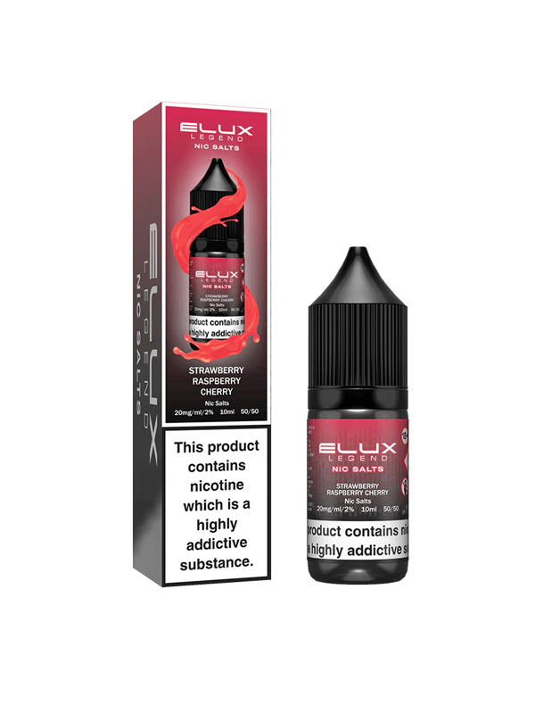 Elux Legend Strawberry Raspberry Cherry Nic Salt E-Liquid 10ml NYKecigs.com