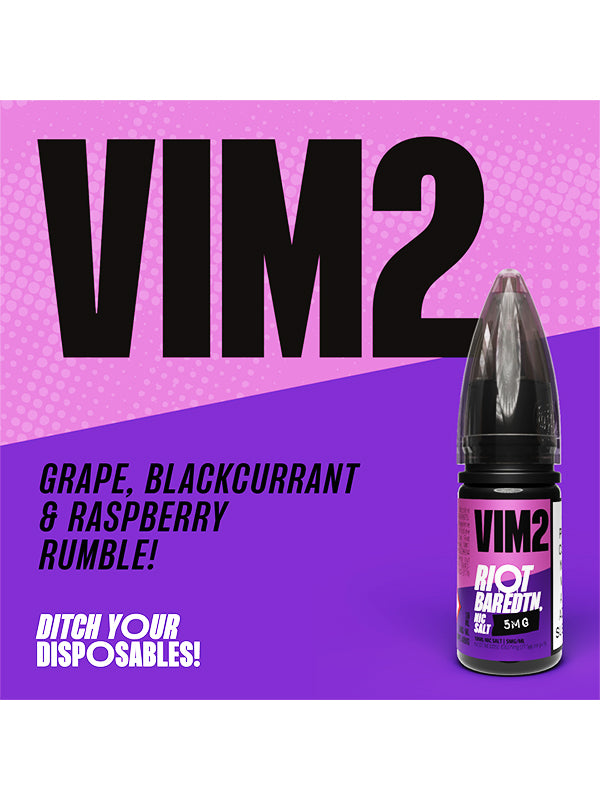 VIM2 BAR EDTN Riot Squad Salts E-liquids 10ml NYKecigs The Gourmet Vapor Shop