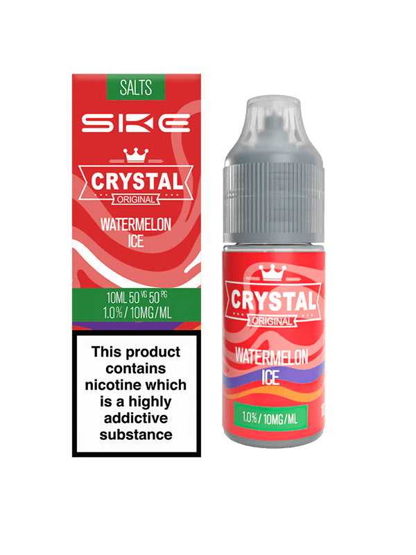 Watermelon Ice SKE Crystal Nic Salt E-Liquids 10ml NYKecigs The Gourmet Vapor Shop