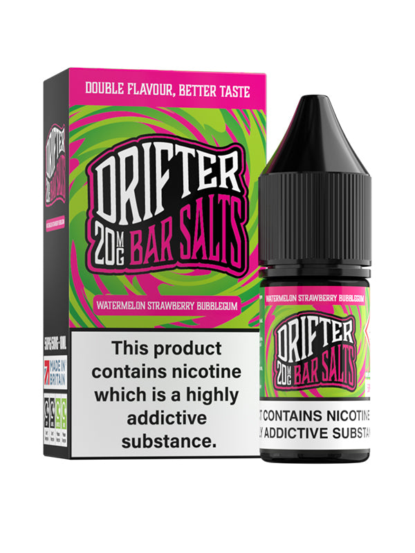 Watermelon Strawberry Bubblegum Drifter Bar Salts E-Liquid