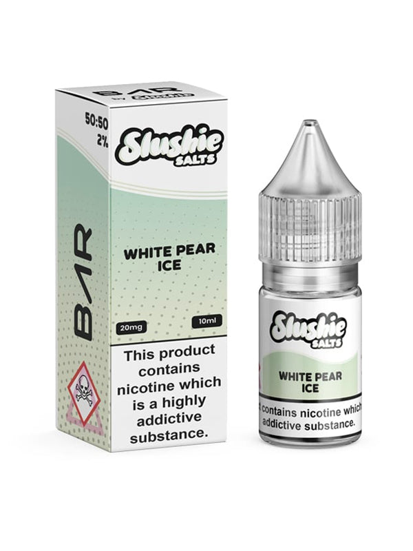 White Pear Ice Slushie Bar Salts 10ml NYKecigs The Gourmet Vapor Shop