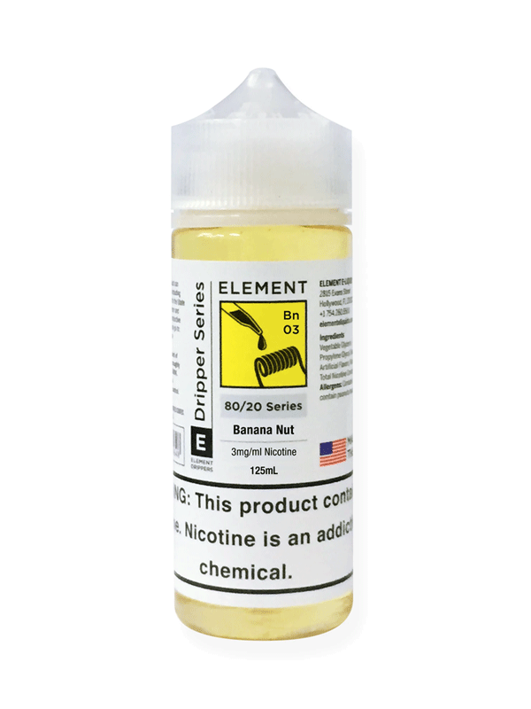 Banana But Element E Liquid 120ml NYKecigs.com