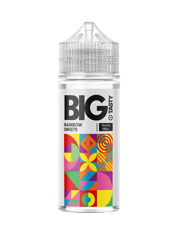 Big Tasty Candy Rush Rainbow Sweets E Liquid 120ml NYKecigs.com The Gourmet Vapor Shop