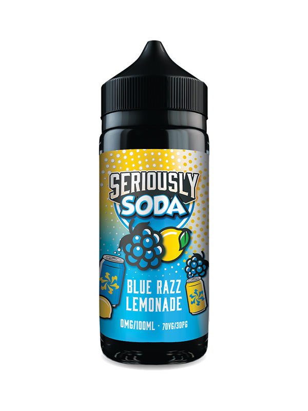 Blue Razz Lemonade Seriously SODA E Liquid 120ml NYKecigs The Gourmet Vapor Shop