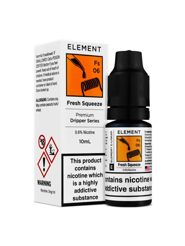 Fresh Squeeze - Element E Liquid 10ml - NYKECIGS