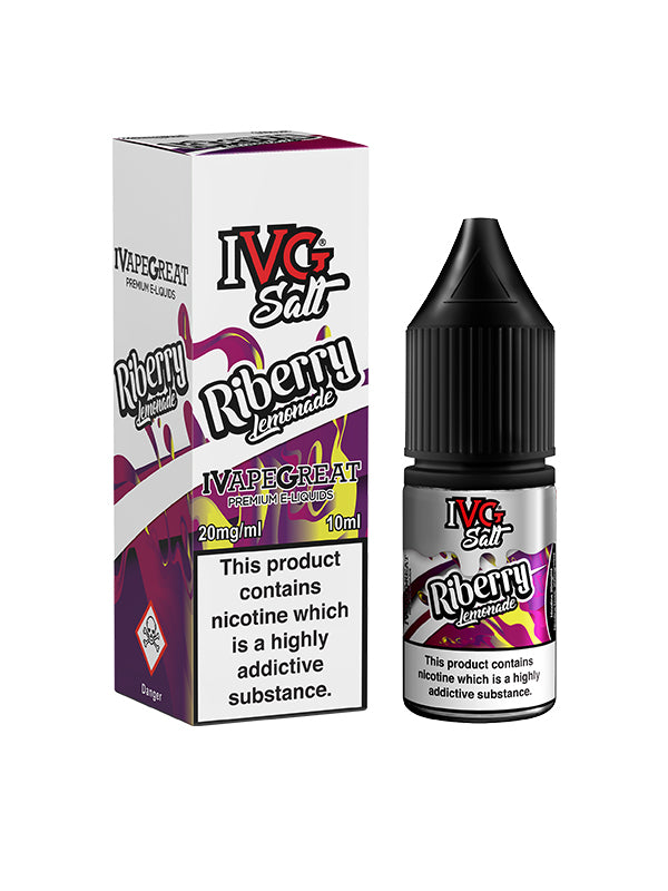IVG Riberry Lemonade Nic Salt E Liquid 10ml NYKecigs.com The Gourmet Vapor Shop