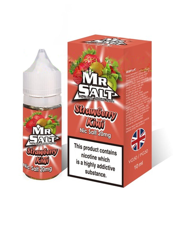 Mr Salt Strawberry Kiwi Nic Salt E Liquid 10ml NYKecigs.com The Gourmet Vapor Shop