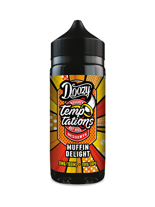 Muffin Delight Temptations Doozy Vape Co E Liquid 120ml