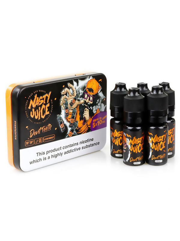 Devil Teeth - Nasty Juice E Liquid Multipack - NYKECIGS