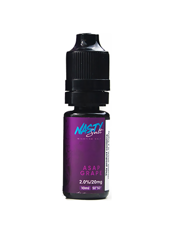 Nasty Salt ASAP Grape E Liquid 10ml - NYKECIGS