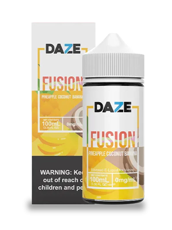 Pineapple Coconut Banana Fusion DAZE E Liquid 120ml NYKecigs The Gourmet Vapor Shop