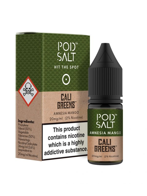 Pod Salt Amnesia Mango NicSalts E Liquid 10ml - NYKECIGS