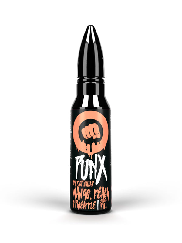 Riot Squad PUNX Mango Pineapple Peach E-Liquid 60ml NYKecigs.com The Gourmet Vapor Shop
