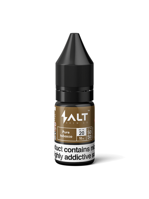 Salt Brew Co Pure Tobacco NicSalts E Liquid 10ml - NYKECIGS
