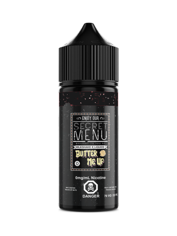 Secret Menu Butter Me Up 100ml E Liquid - NYKECIGS