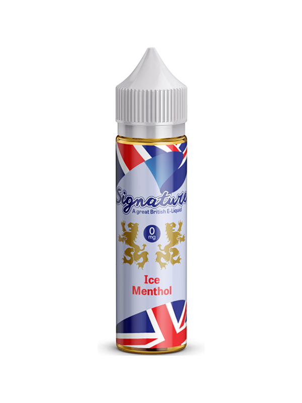 Signature Ice Menthol 60ml E Liquid - NYKECIGS