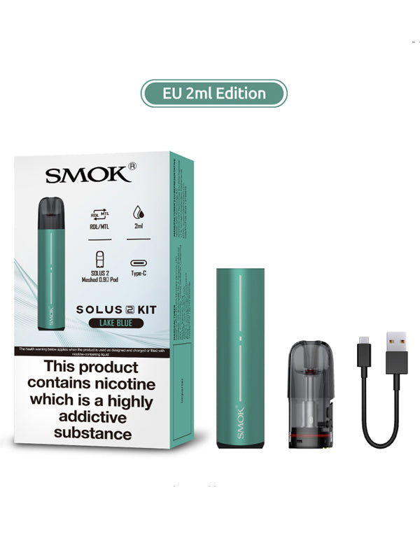 SMOK Solus 2 Pod Kit 15W NYKecigs The Gourmet Vapor Shop