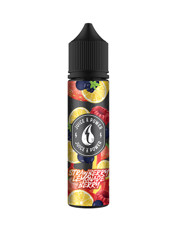 Juice"N"Power Strawberry Lemonade Berry 60ml E Liquid - NYKecigs.com