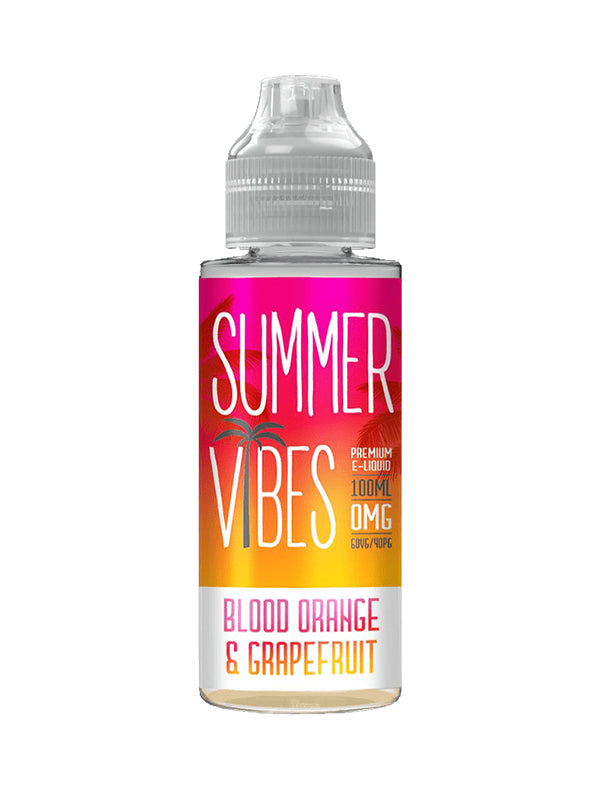 Summer Vibes Blood Orange & Grapefruit E Liquid 120ml NYKecigs The Gourmet Vapor Shop