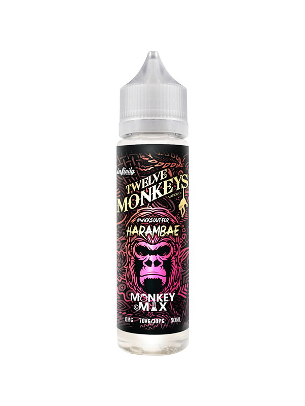 Twelve Monkeys Harambae 60ml E Liquids - NYKECIGS