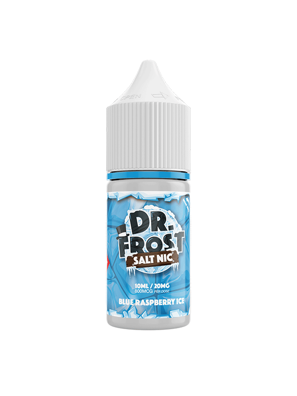 Dr Frost Blue Raspberry Ice Salt Nic E Liquid 10ml NYKecigs.com