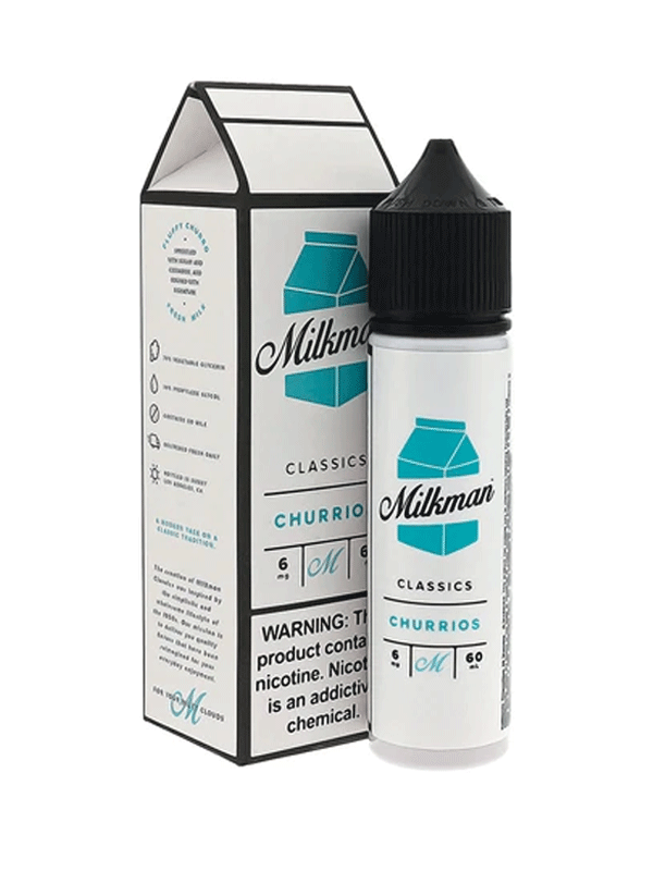 The Milkman Churrios E Liquid 60ml NYKecigs The Milkman Churrios E Liquid 60ml NYKecigs