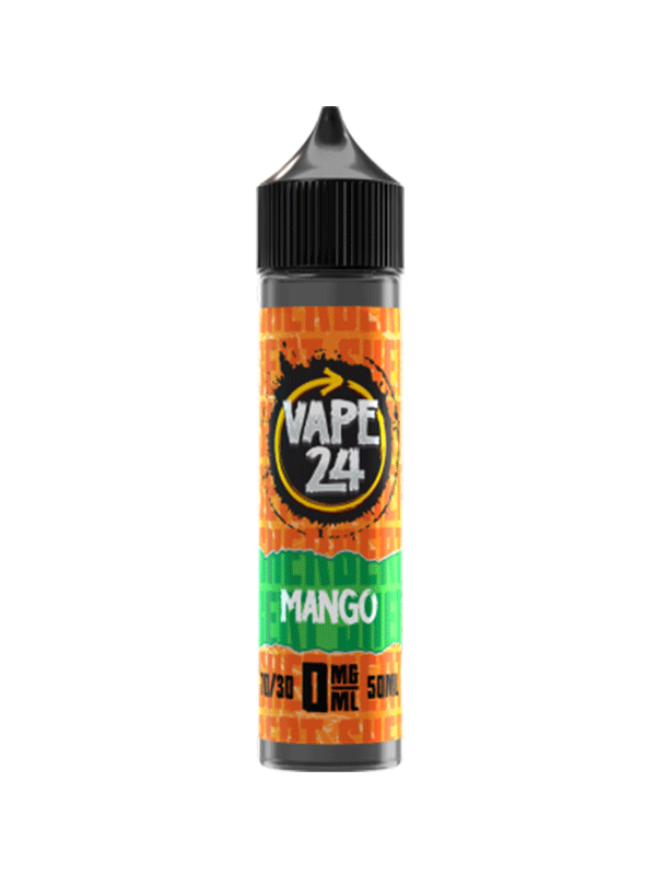 Vape 24 Mango 70/30 60ml E-Liquids - NYKecigs.com