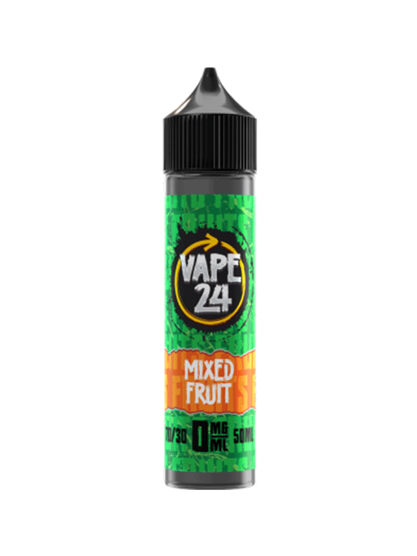 Vape 24 Mixed Fruit 70/30 60ml E-Liquids - NYKecigs.com