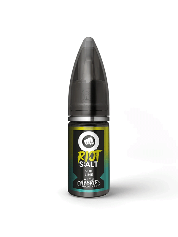 Riot Squad Sub Lime 10ml Hybrid Nic Salt E Liquid - NYKecigs.com