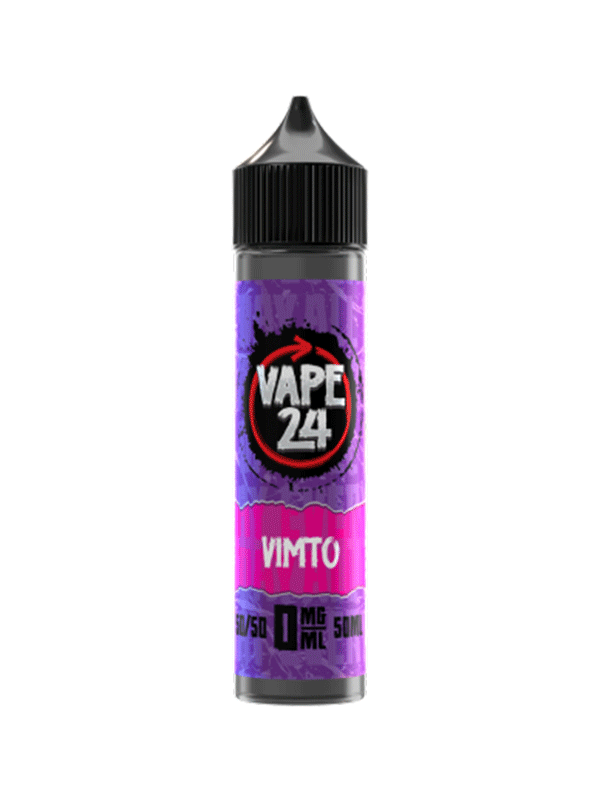 Vape 24 Vimto 50/50 60ml E-Liquids - NYKecigs.com