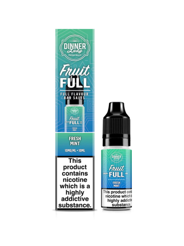 FRESH MINT BAR SALTS DINNER LADY FRUIT FULL 10ML E-LIQUID