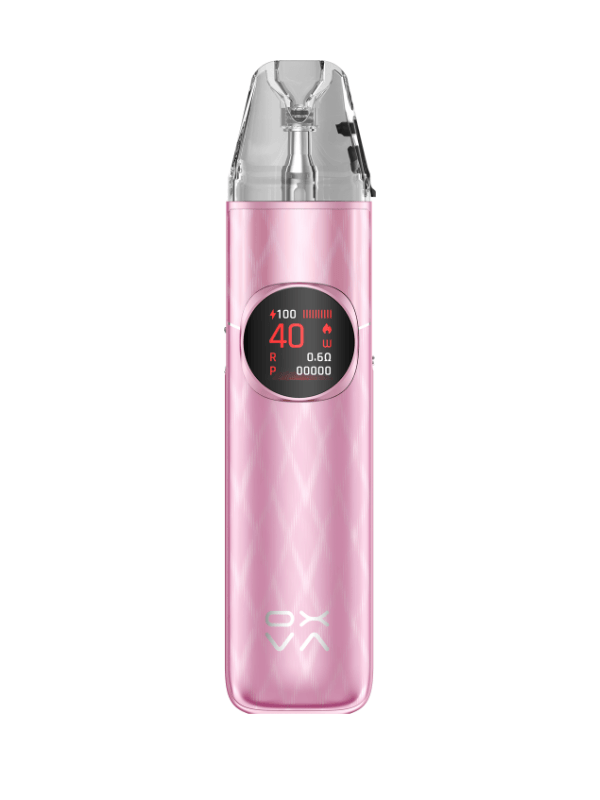 OXVA NeXLIM 2 Pod Kit shiny pink on a white background