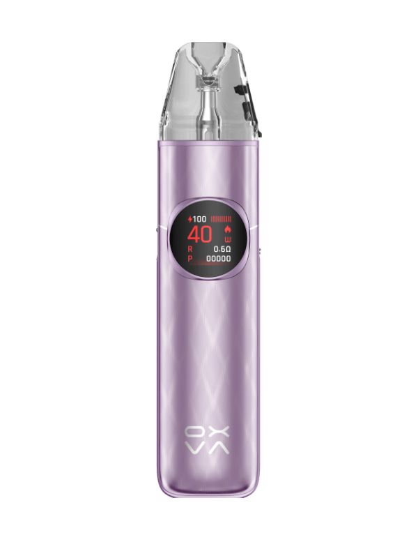 OXVA NeXLIM 2 Pod Kit shiny purple on a white background