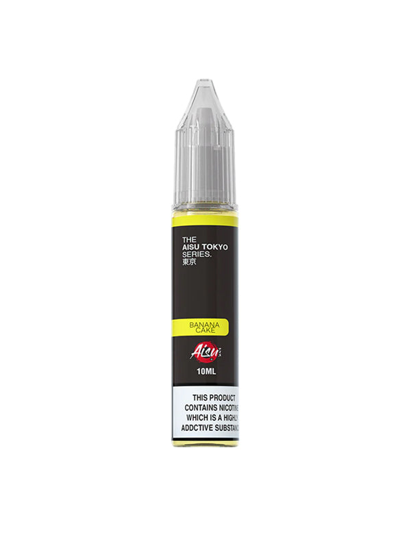 Aisu Tokyo Banana Cake Nic Salt E Liquid 10ml NYKecigs.com The Gourmet Vapor Shop