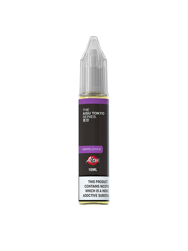 Aisu Tokyo Grapelicious Nic Salt E Liquid 10ml NYKecigs.com The Gourmet Vapor Shop