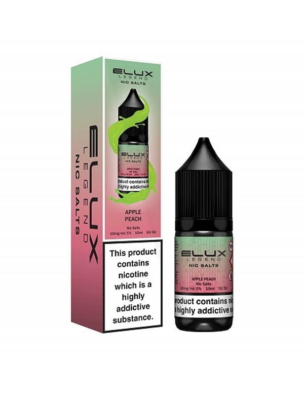 Elux Legend Apple Peach Nic Salt E-Liquid 10ml