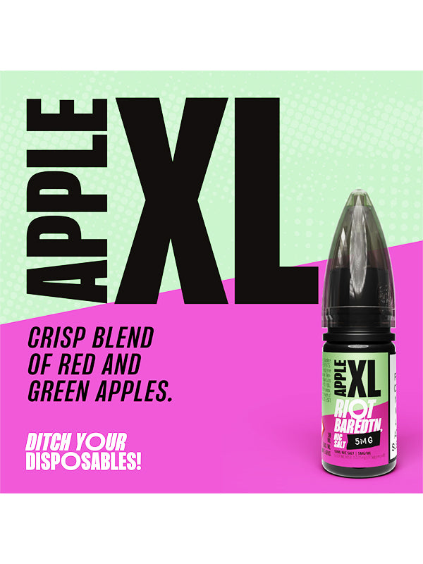 Apple XL BAR EDTN Riot Squad Salts Eliquids 10ml