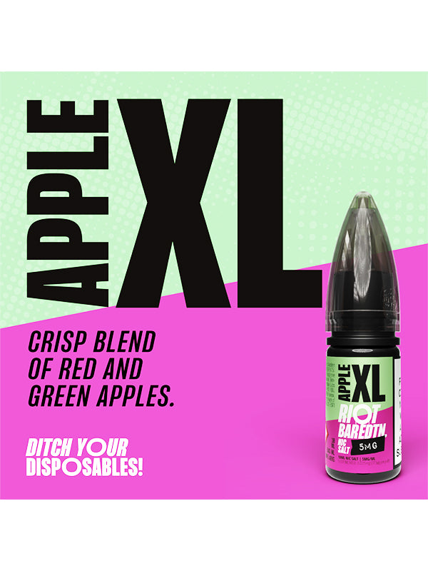 Apple XL BAR EDTN Riot Squad Nic Salt E-Liquid