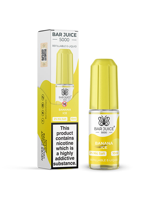 Bar Juice 5000 Banana Ice Salt E Liquid 10ml NYKecigs.com The Gourmet Vapor Shop