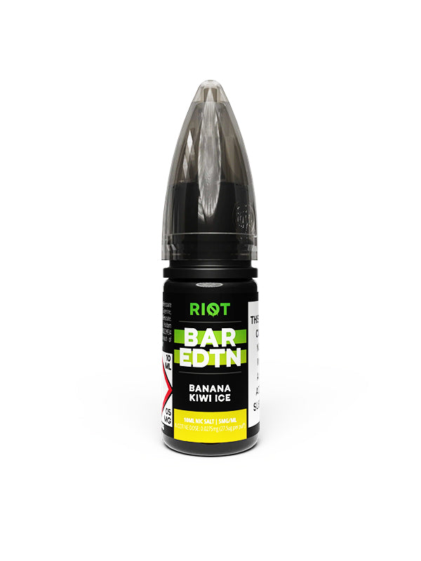 Banana Kiwi Ice BAR EDTN Riot Squad Salts Eliquids 10ml NYKecigs.com The Gourmet Vapor Shop