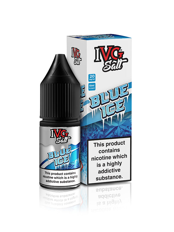 IVG Blue Ice Nic Salt E Liquid 10ml NYKecigs The Gourmet Vapor Shop